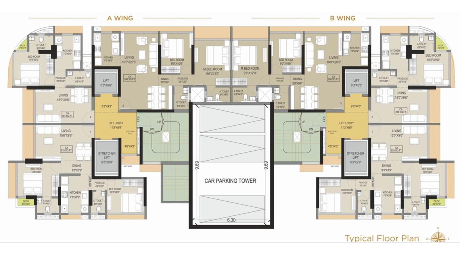 Shree-Balaji-7-Typical-Floor-Plan